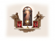 Nowy ołtarz św. siostry Faustyny i św. Józefa Moscatiego