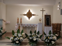 Wprowadzenie relikwii św. Siostry Faustyny